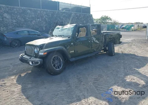 2023 Jeep Gladiator Overland 4X4 z USA, uszkodzony, nr VIN 1C6JJTFM0PL519935